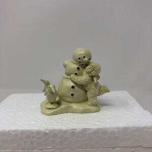 Dept 56 Snowbabies "All We Need Is Love" Snowman Penguin Figurine 76722